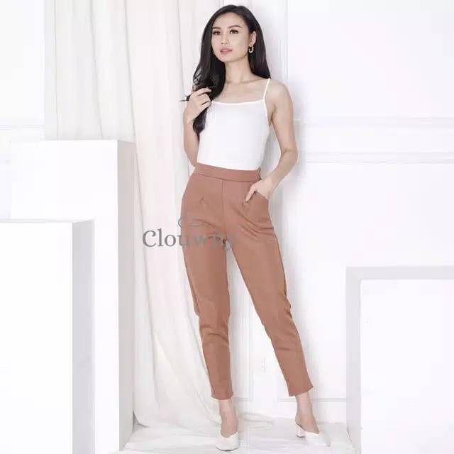 M-4L CELANA PANJANG WANITA CELANA SCUBA PANTS CELANA PENSIL MURAH BAGGY PANTS