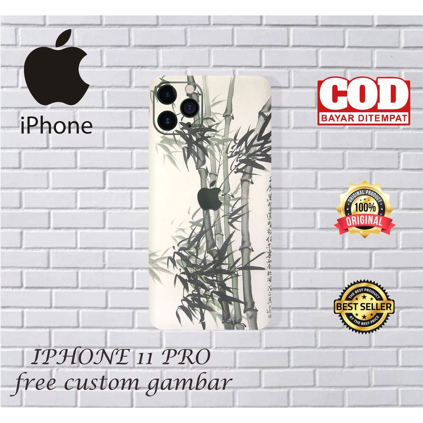 GARSKIN/STICKER HANDPHONE IPHONE 11 PRO CUSTOM