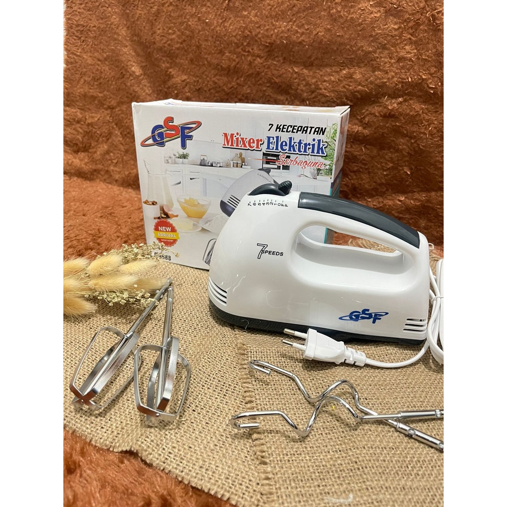 Jual Hand Mixer Electric Mixer Tangan Elektrik Listrik 7 Speed Gsf G