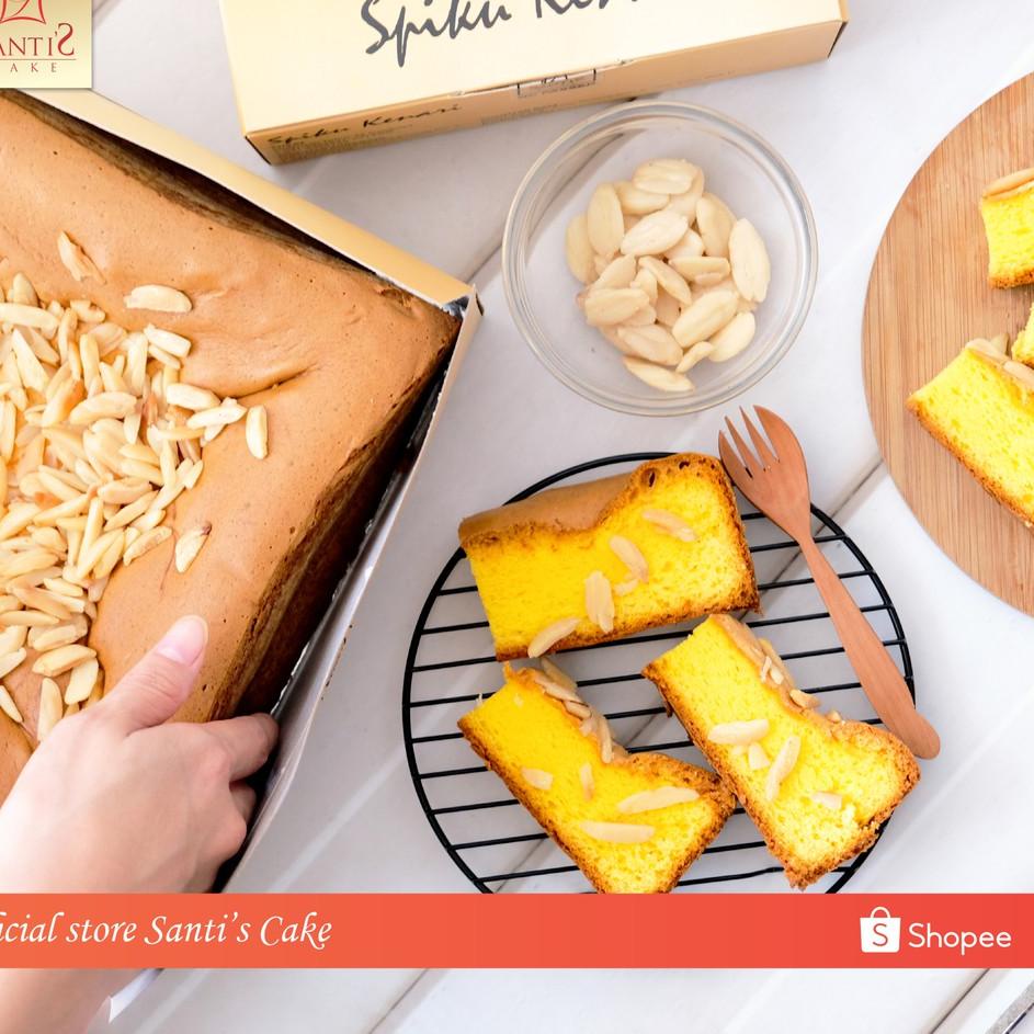 

jg✺Ready Stock Spiku Kenari 18cm Santi's Cake Spikoe Resep Kuno Surabaya W83 ➧
