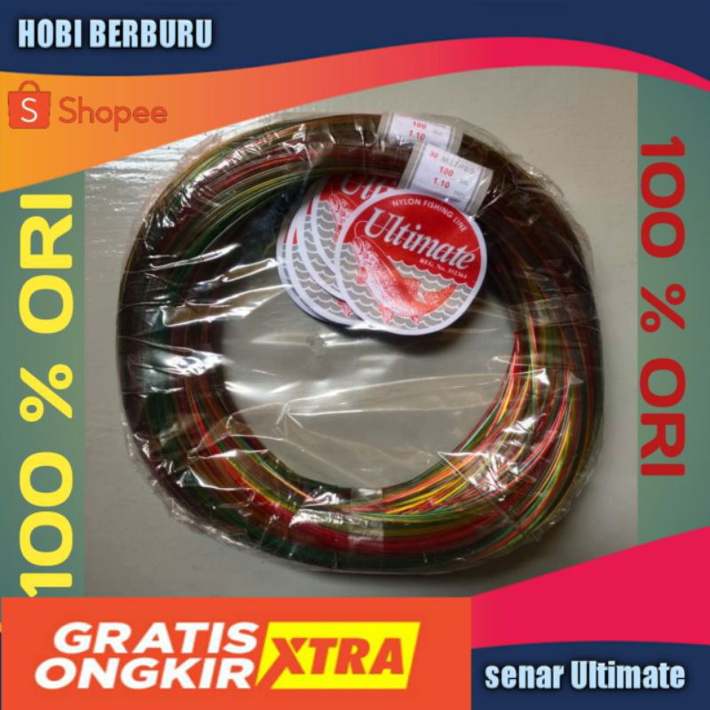 senar pelangi 100 lbs senar kaku senar ultimate