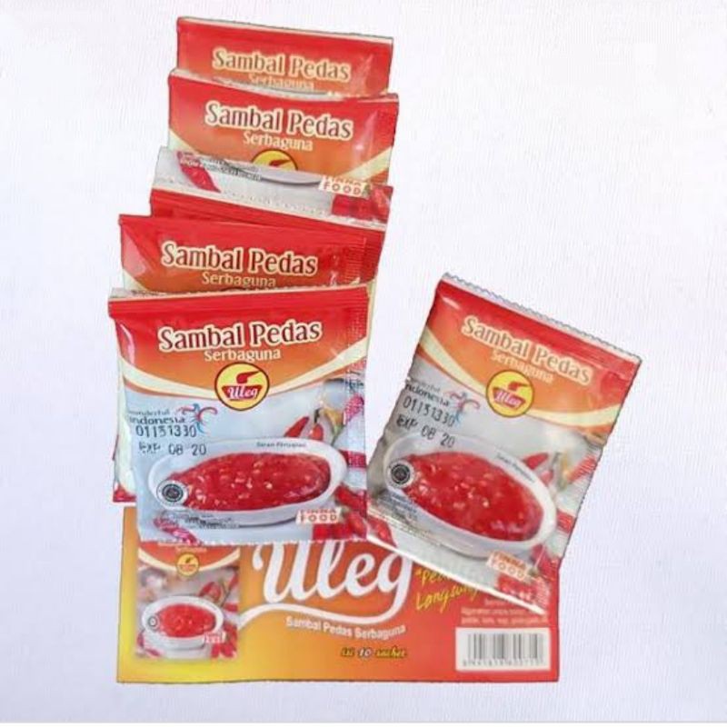 

Uleg Sambal Pedas Sac 10x20gr