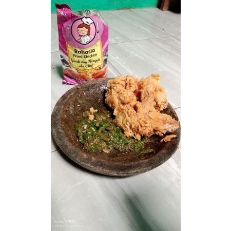 

Bumbu Tepung biang dan marinasi 750gr-1kg Kentucky fried chicken crispy.