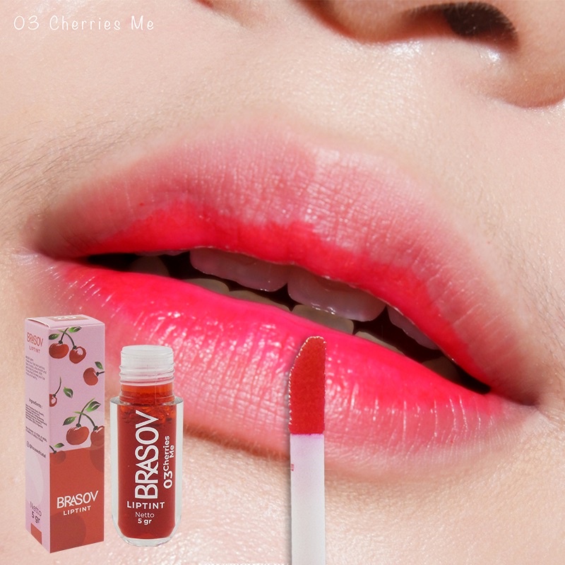 BRASOV Liptint Pewarna Bibir Liptint lip tint Lipstick lip cream lipcream