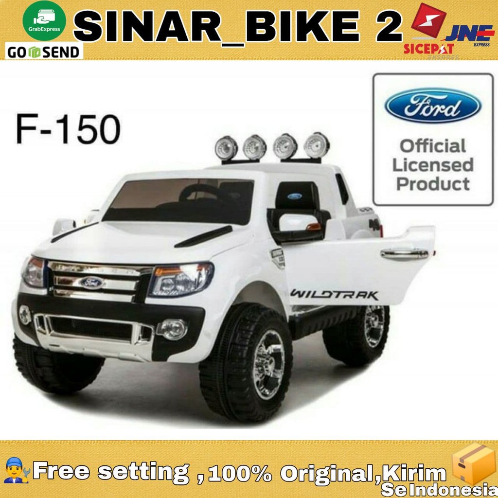 Ford Mobil Aki Anak Jeep FORD RANGER Licensed F-150