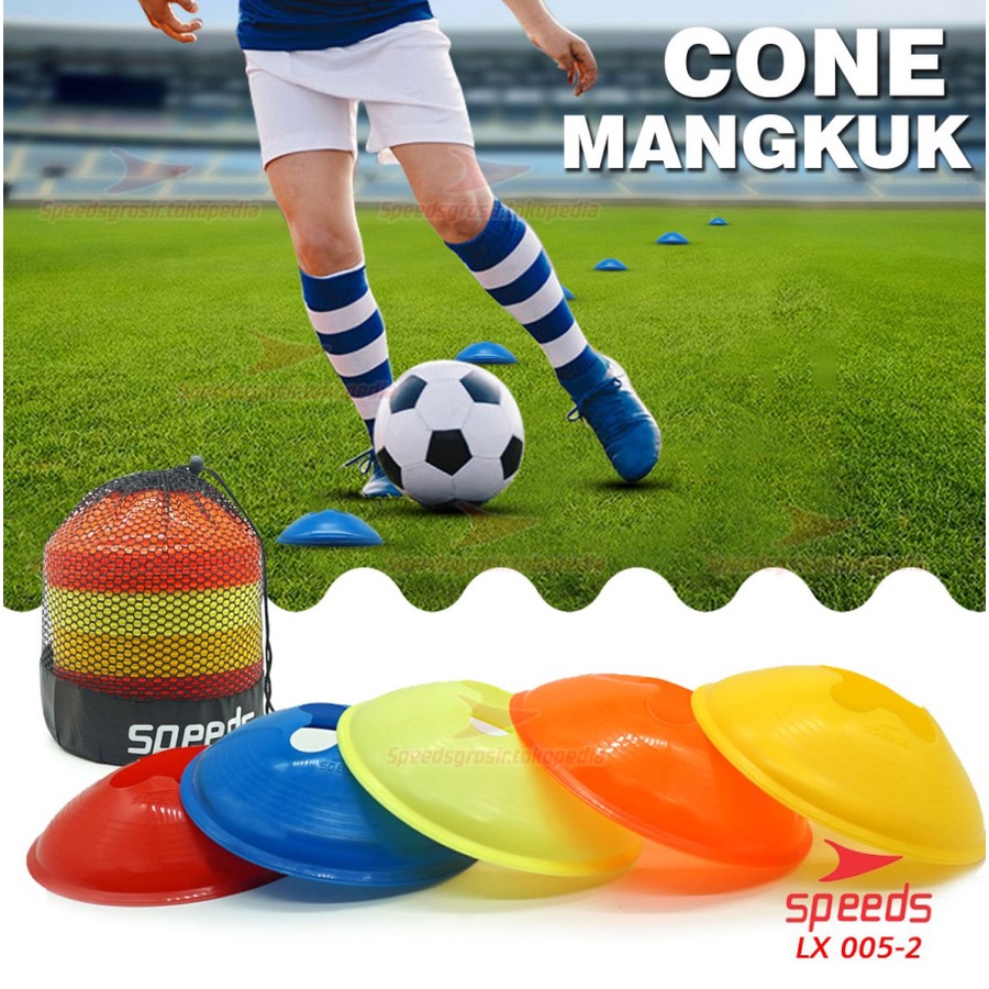 SPEEDS Cone Mangkok Alat Latihan Olahraga Sepak Bola / speed Cone Mangkuk Latihan Futsal Sport / Con