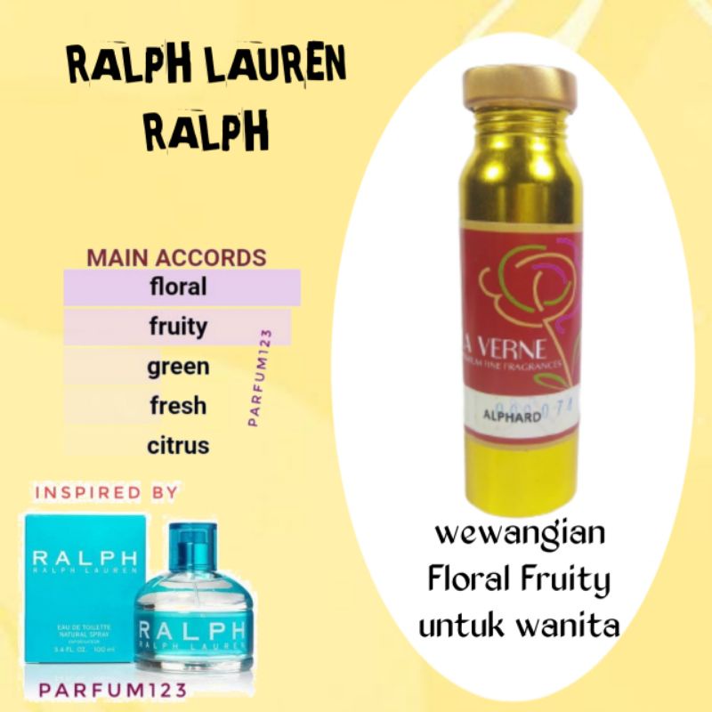 Promo parfum wanita sehari hari Ralph Laurent Ralph - Alphard 100ml wangi soft