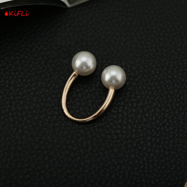 COD (KIFIL)  Mutiara Bros Korea Berlian Bros Pin Pearl Brooch Mutiara Imitasi Klasik Wanita