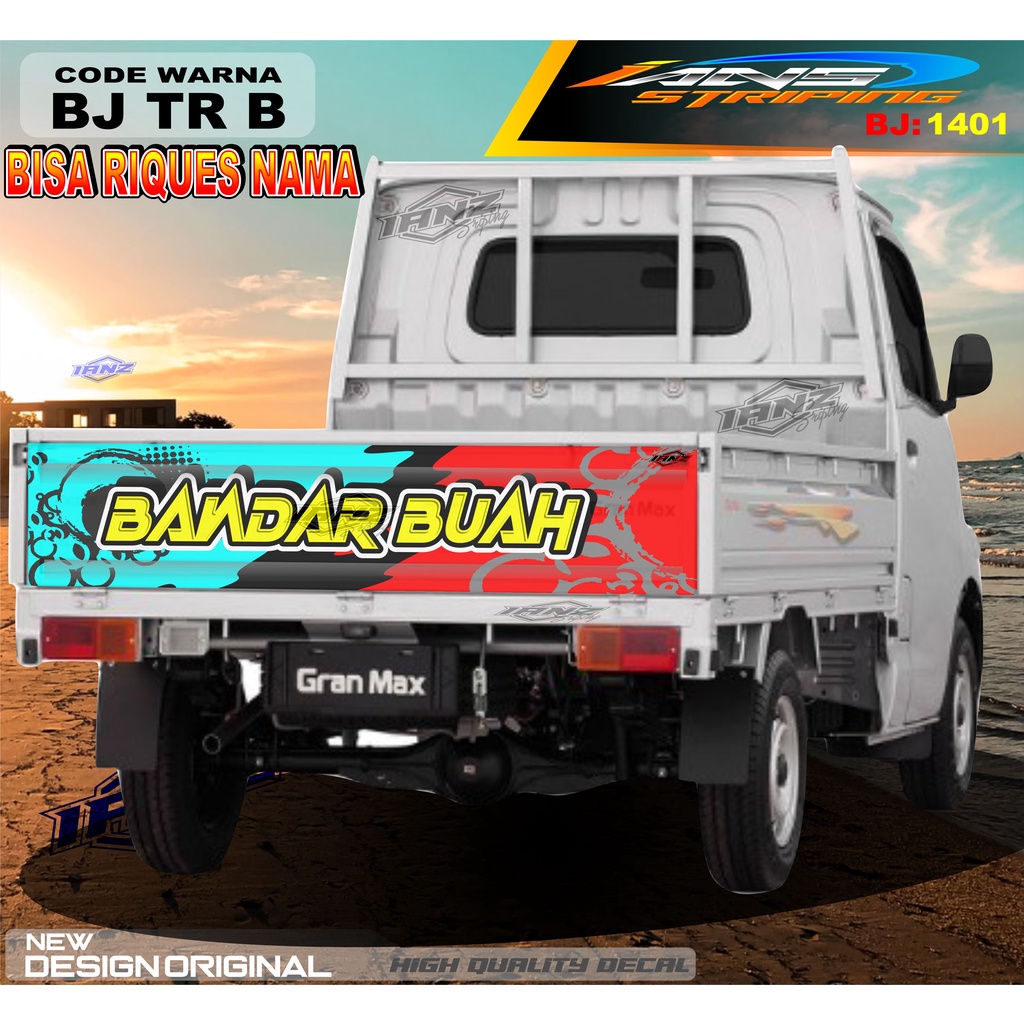 STICKER GRANMAX PICK UP / STICKER BAK BELAKANG GRANMAX / DECAL STICKER GRANMAX