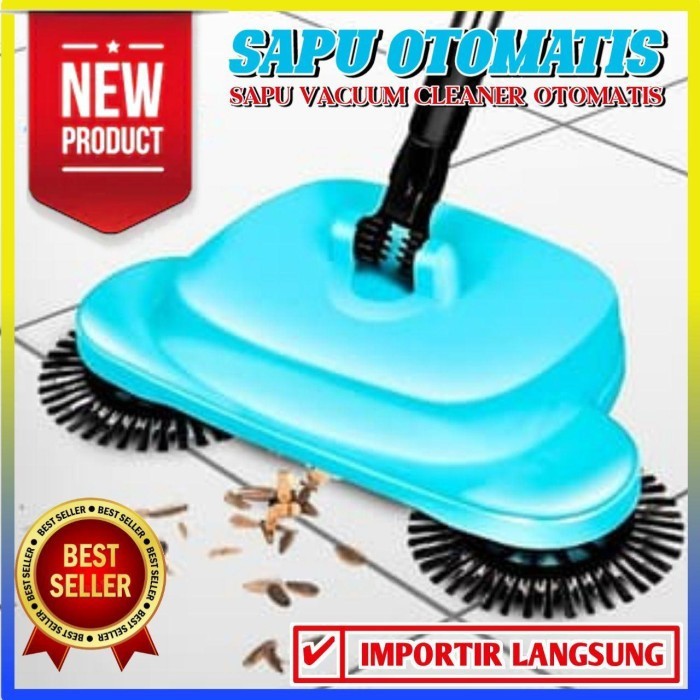 Super Broom Sapu Otomatis Tanpa Listrik Ringan