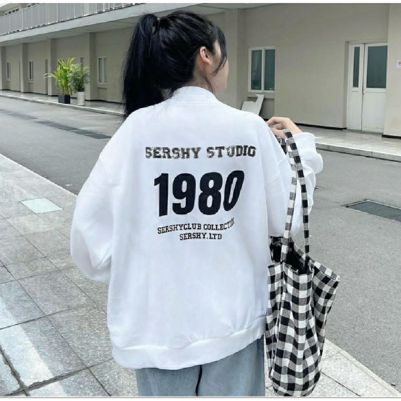 SERSHI OUTHER Sweater Crewneck Oversize Wanita | Cardigan Outher Termurah Fashion Terkini Korean Style