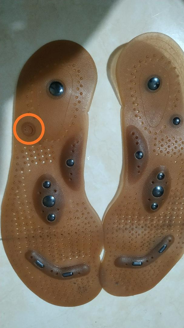 Ready Pad Gel Insole Sepatu Terapi Pijat Titik Acupressure Untuk Menguruskan Badan