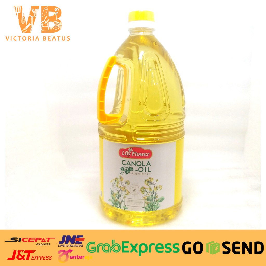 

CANOLA OIL LILY FLOWER / MINYAK KANOLA LILY FLOWER 2L