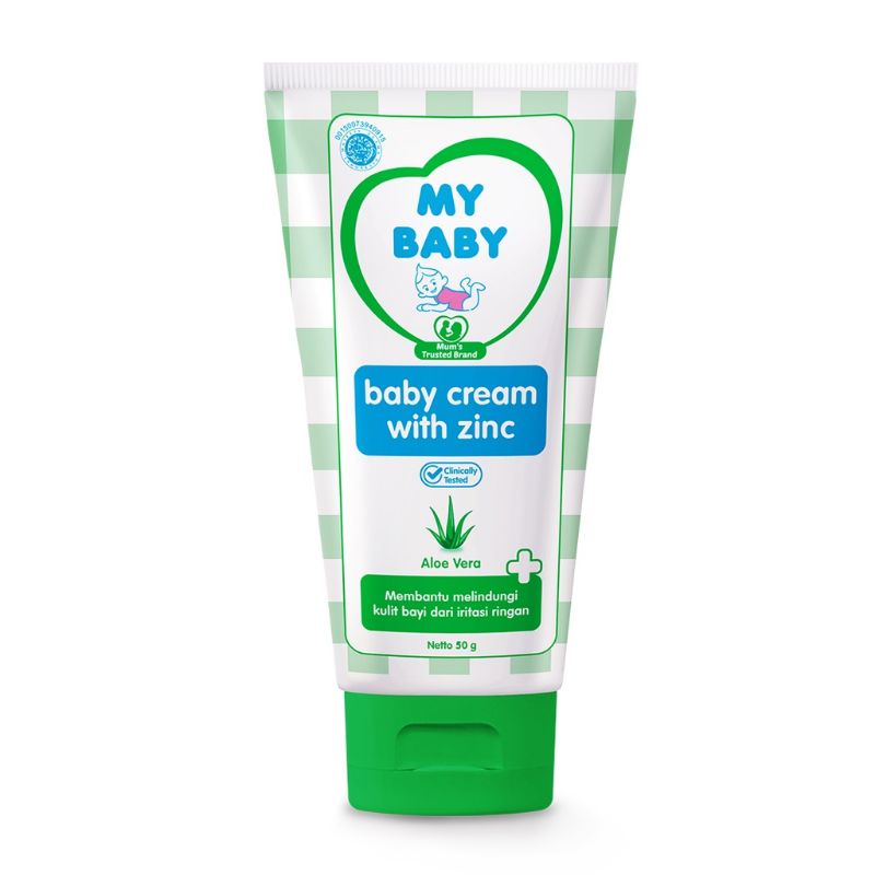 My Baby - Baby Cream With Zinc 50gr