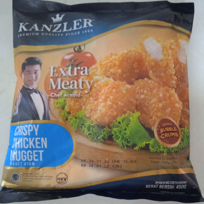 

Kanzler nugget crispy 450gr