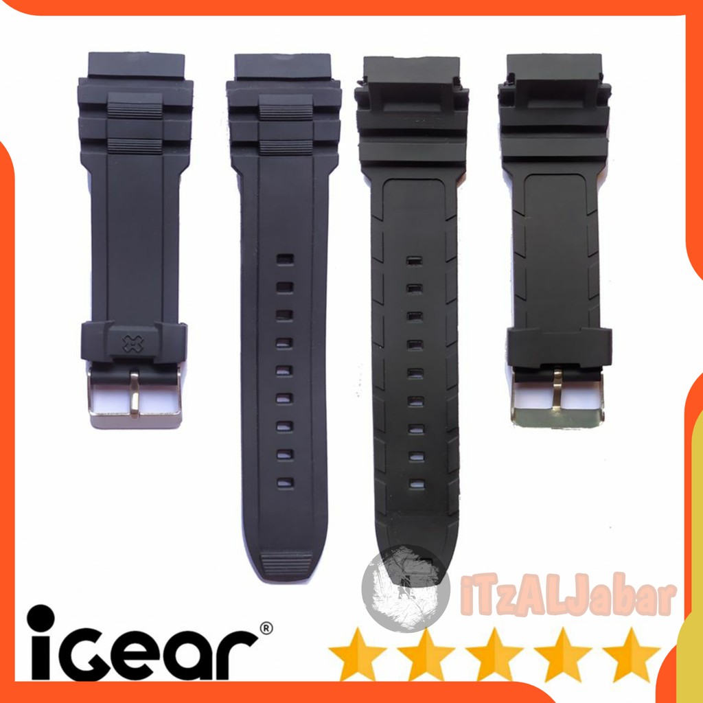 TALI JAM TANGAN IGEAR I64 RUBBER STRAP TALI JAM IGEAR I64 1968