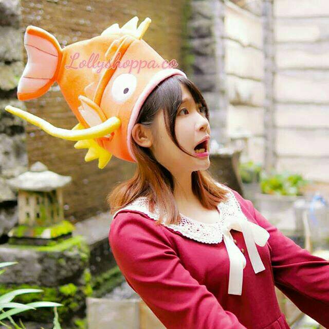 Topi Magikarp / Magikarp Hat / Topi pokemon