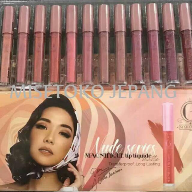 Madam Gie Magnifique Lip Liquide Matte 'Nude Series'