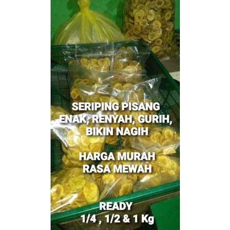 

Seriping Pisang Enak, Sriping Pisanv Renyah, Gurih BIKIN NAGIH!! HARGA MURAH RASA MEWAH Kripik Pisang, Kripik, Kripik Pisang Enak, Kripik Pisang Murah