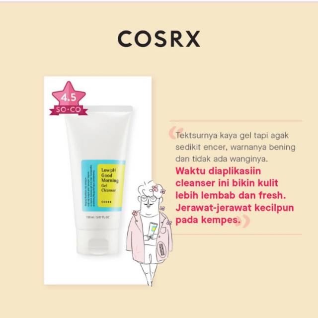 COSRX - Low pH Good Morning Gel Cleanser