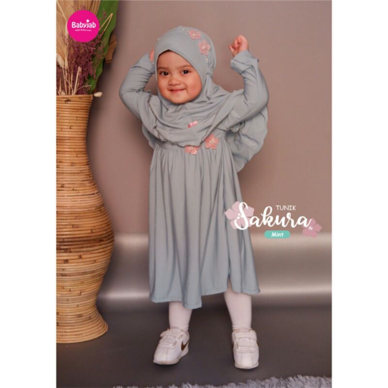 TUNIK SAKURA BY BABYJAB TUNIK ANAK SAKURA TUNIK BABYJAB