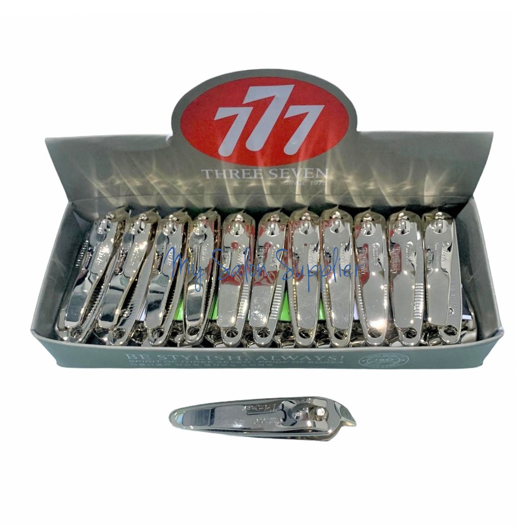 Gunting Kuku 777 Korea Cuticle Trimmer 118 Emas