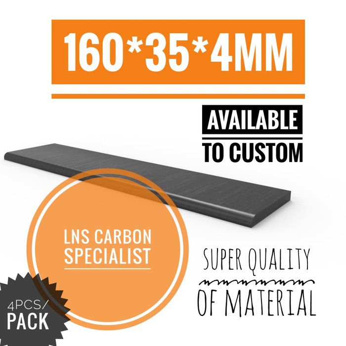 

carbon vane 160x35x4 isi 4pcs