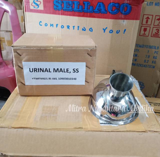 Urinal Cowok Stainless  kualitas Super