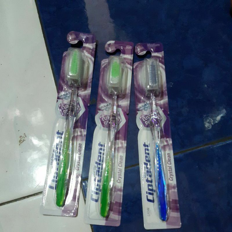 sikat gigi ciptadent crystal clean