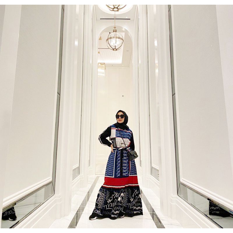 [MONEL] MIX TYPO DRESS amarabilqis_2