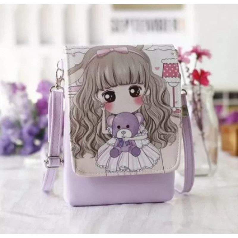 Tas Princess Anak anak Wanita /Tas bahu Princess anak anak/Tas selempang Princess Wanita