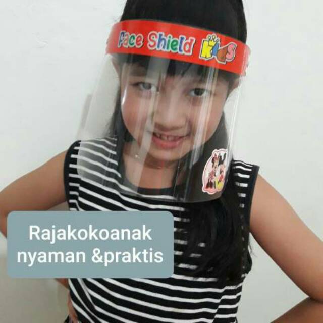 FACE SHIELD KIDS BERKARAKTER/ANTI DEBU