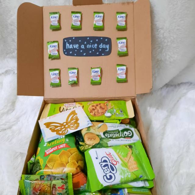 

Snack box (GREEN SET)