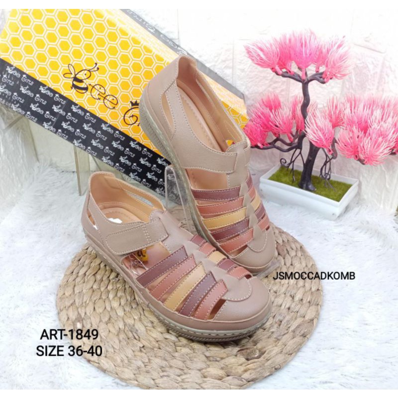 SANDAL TALI IMPORT WANITA BEE GIRLS 1849