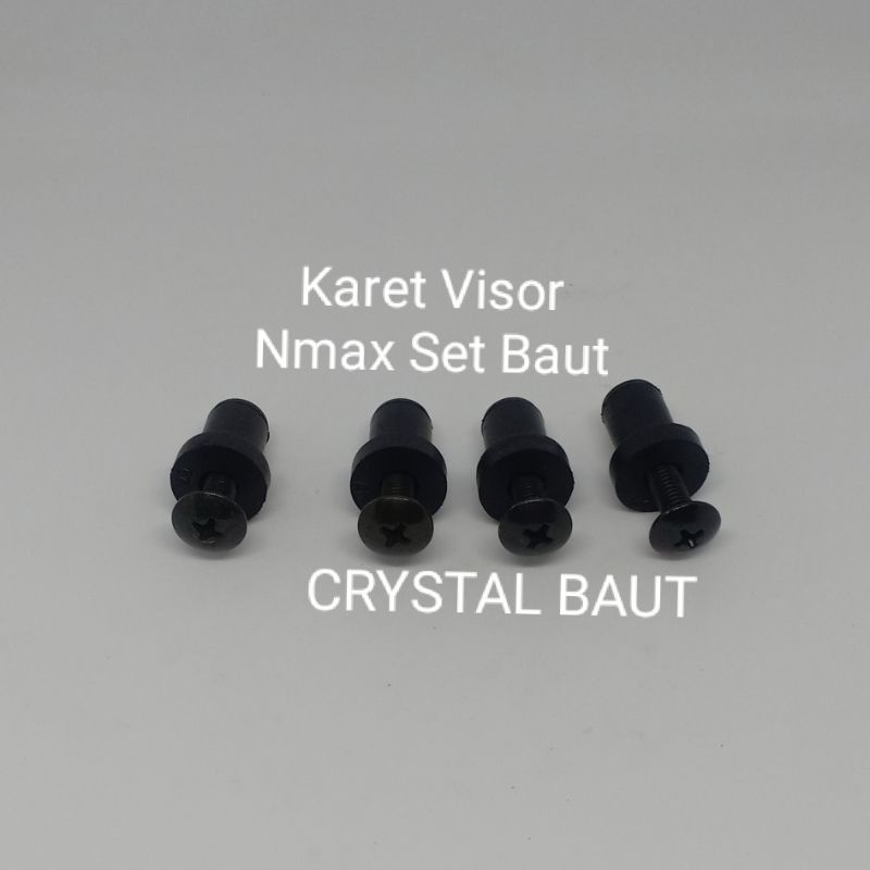 Mur Karet Visor Sama Baut Buat Motor Nmax 1Set 4pcs