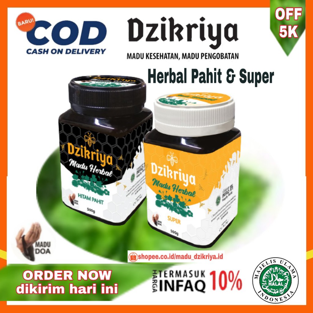 Herbal Pahit Dzikriya Madu Dzikriya Herbal Super Original Dzikriya Herbal Asli BISA COD
