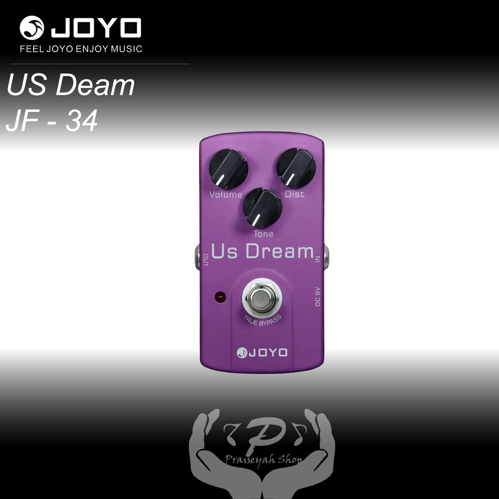 Joyo US Dream Efek Gitar JF 34 Original Guitar Effect JF34