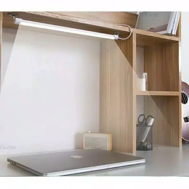 lampu neon panjang strip 20w 30w/tabung led usb lampu belajar kerja magnet