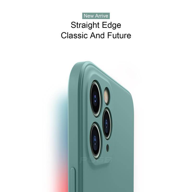 Soft Case Silikon Frame Kotak Shockproof Cover Iphone 12 13 Pro Max Mini 12 13