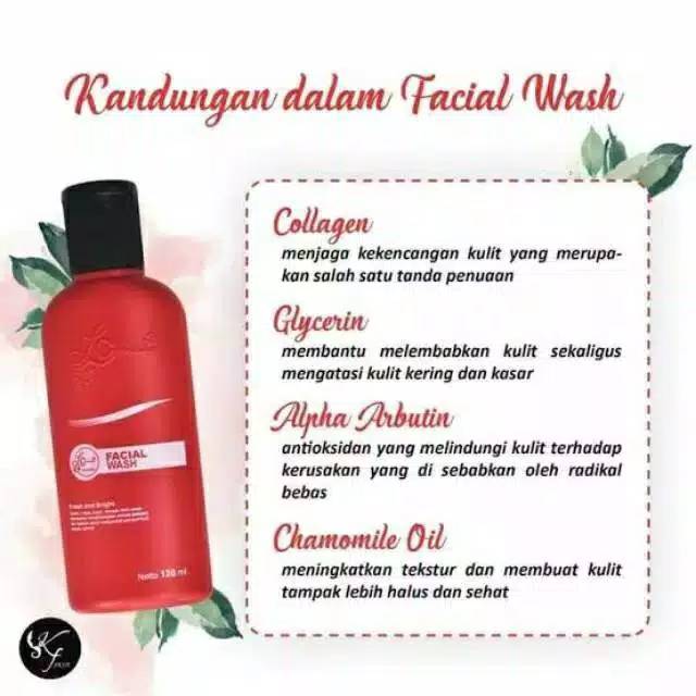 Facial wash /Lc beauty /Kfskin original /promo /