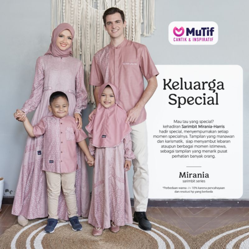 [READY] SARIMBIT MUTIF 2022 SARIMBIT MIRANIA SARIMBIT SERIES GAMIS MIRANIA OLD ROSE KOKO HARIS