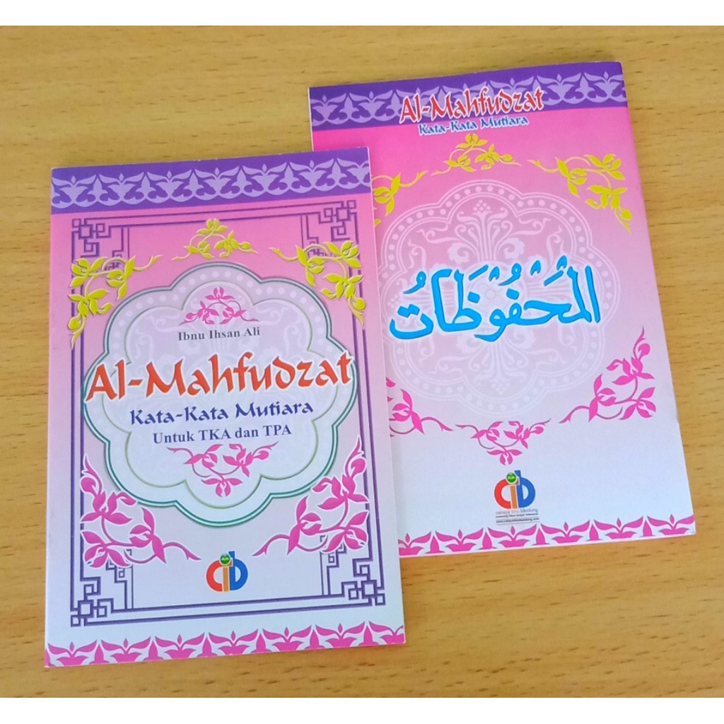 Buku Al Mahfudzat Kumpulan Kata Kata Mutiara Islam Arab Beserta