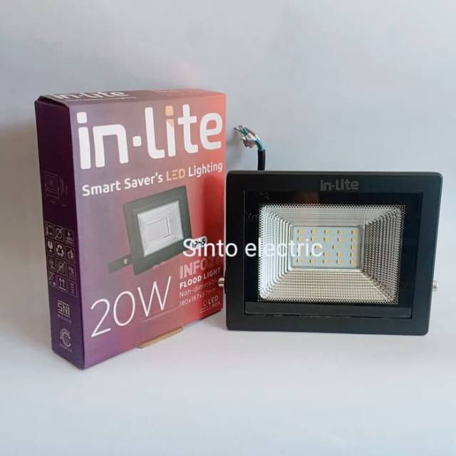 In-lite lampu sorot 20w