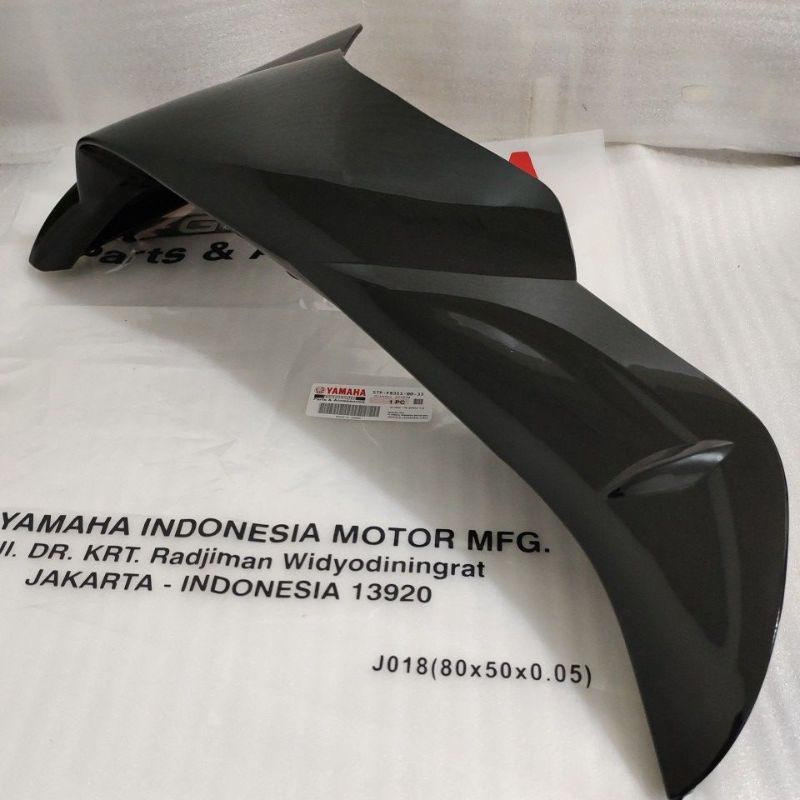 Legshield Sayap Luar Kiri Yamaha Jupiter Z 2006 Hitam Original