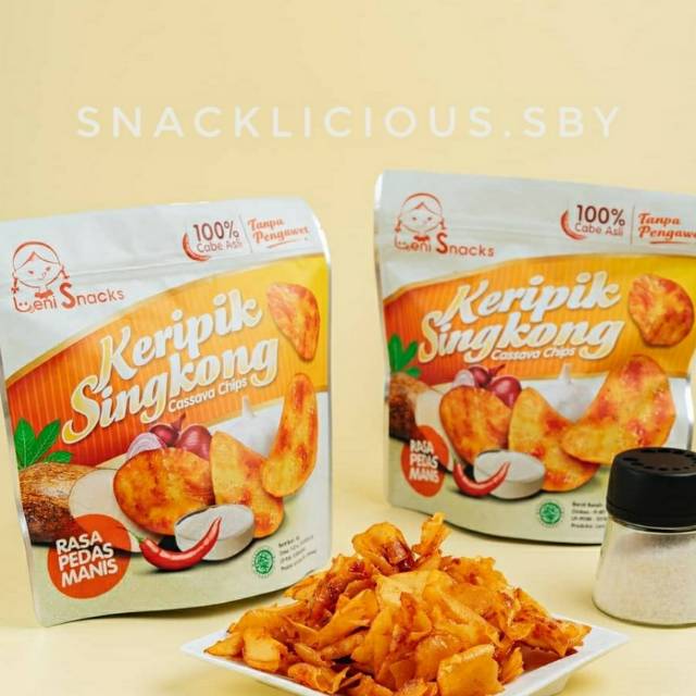 

Cassava Chips Pedas Manis