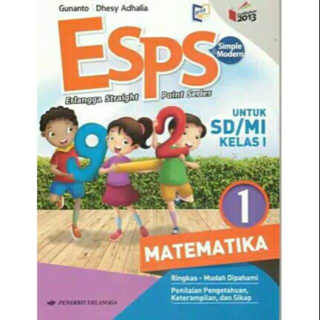 Esps Matematika Sd Kelas 1 2 3 4 5 6 Kurikulum 2013 Erlangga P