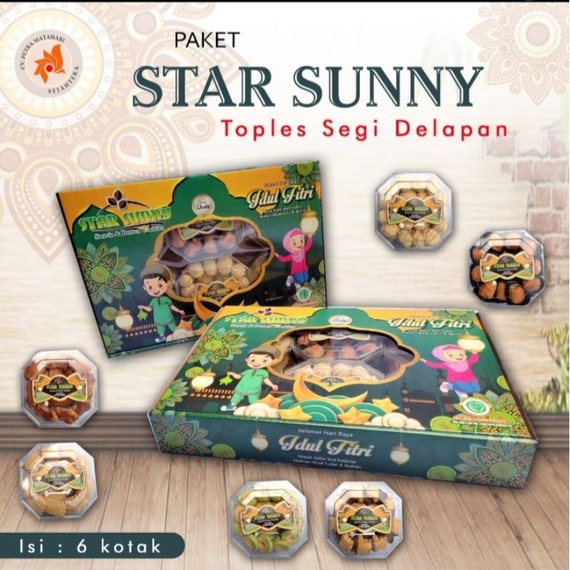 

paket kue lebaran star sunny