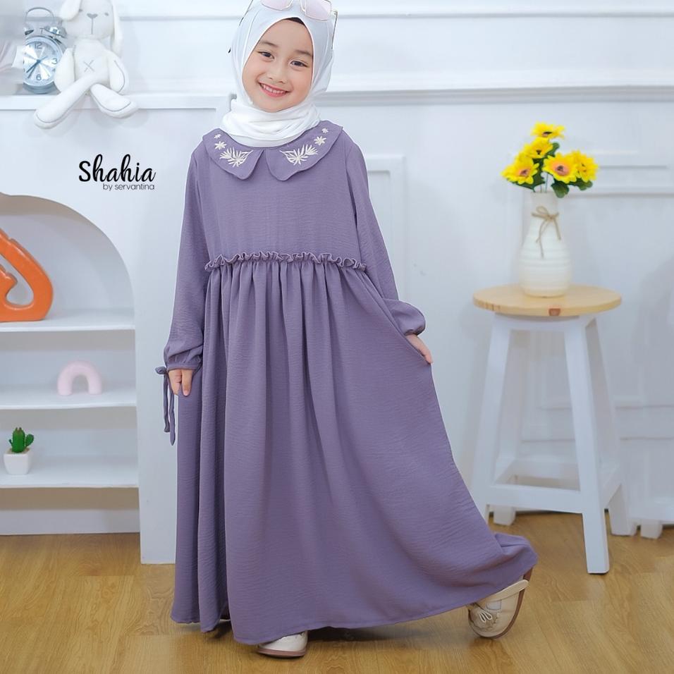 Tidak Diragukan.. SHAHIA - Gamis Anak Perempuan Melinda Dress