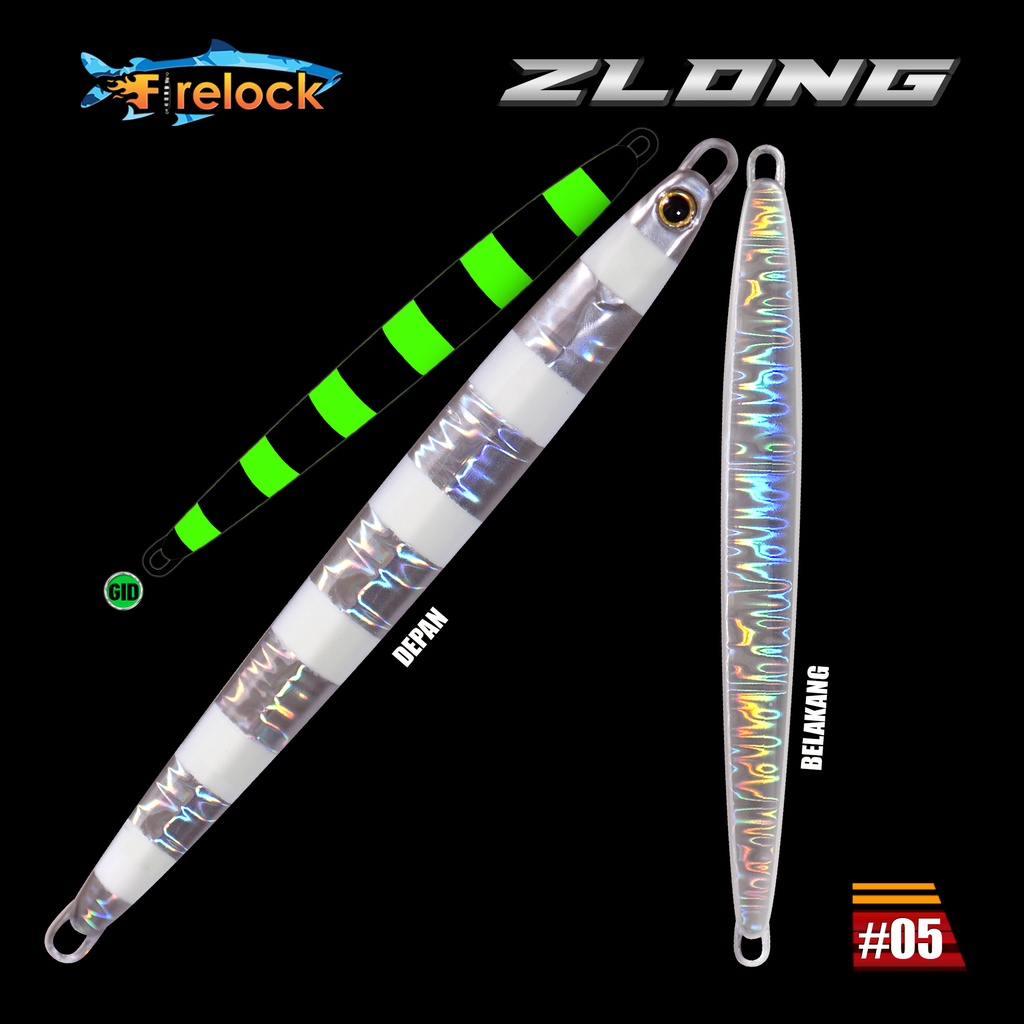 UMPAN PANCING metal jig FIRELOCK ZLONG 15 / 30 / 40 / 60 GRAM