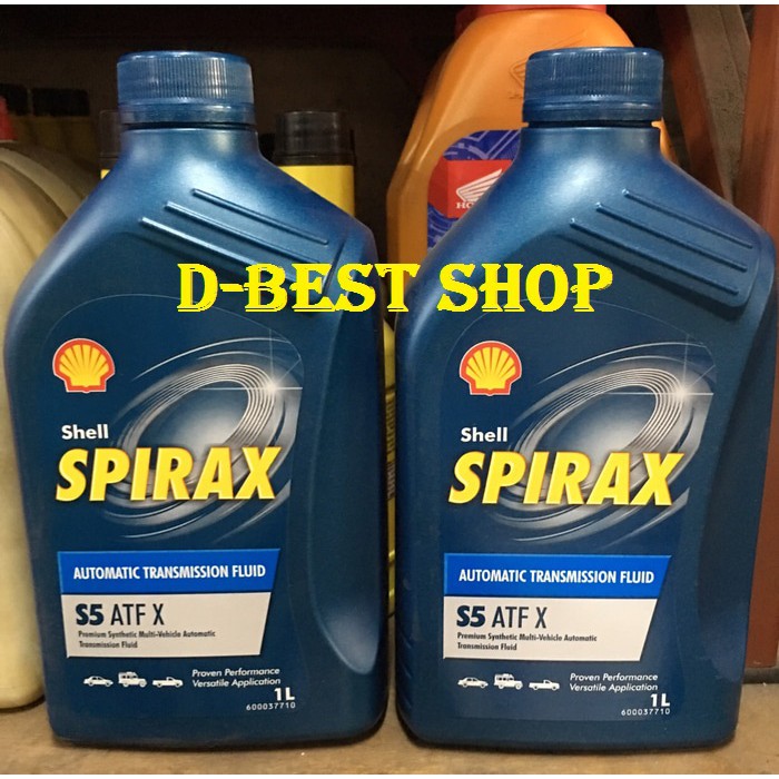 NEW OLI MATIC SHELL SPIRAX S5 ATF X / ATF MULTI VEHICLE GALON 1 LITER